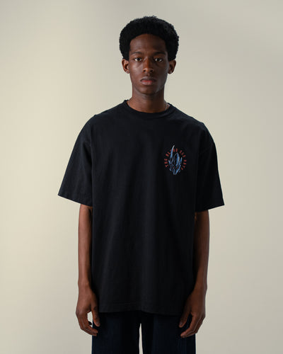 Blood-Red Commander Tee / Black