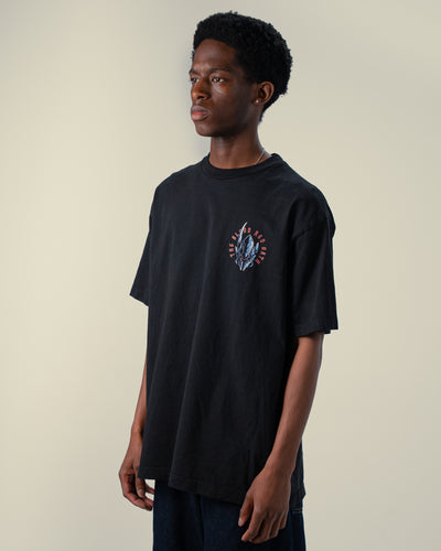 Blood-Red Commander Tee / Black