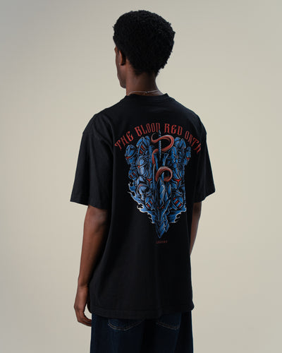 Blood-Red Commander Tee / Black