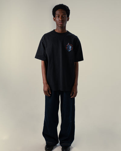 Blood-Red Commander Tee / Black