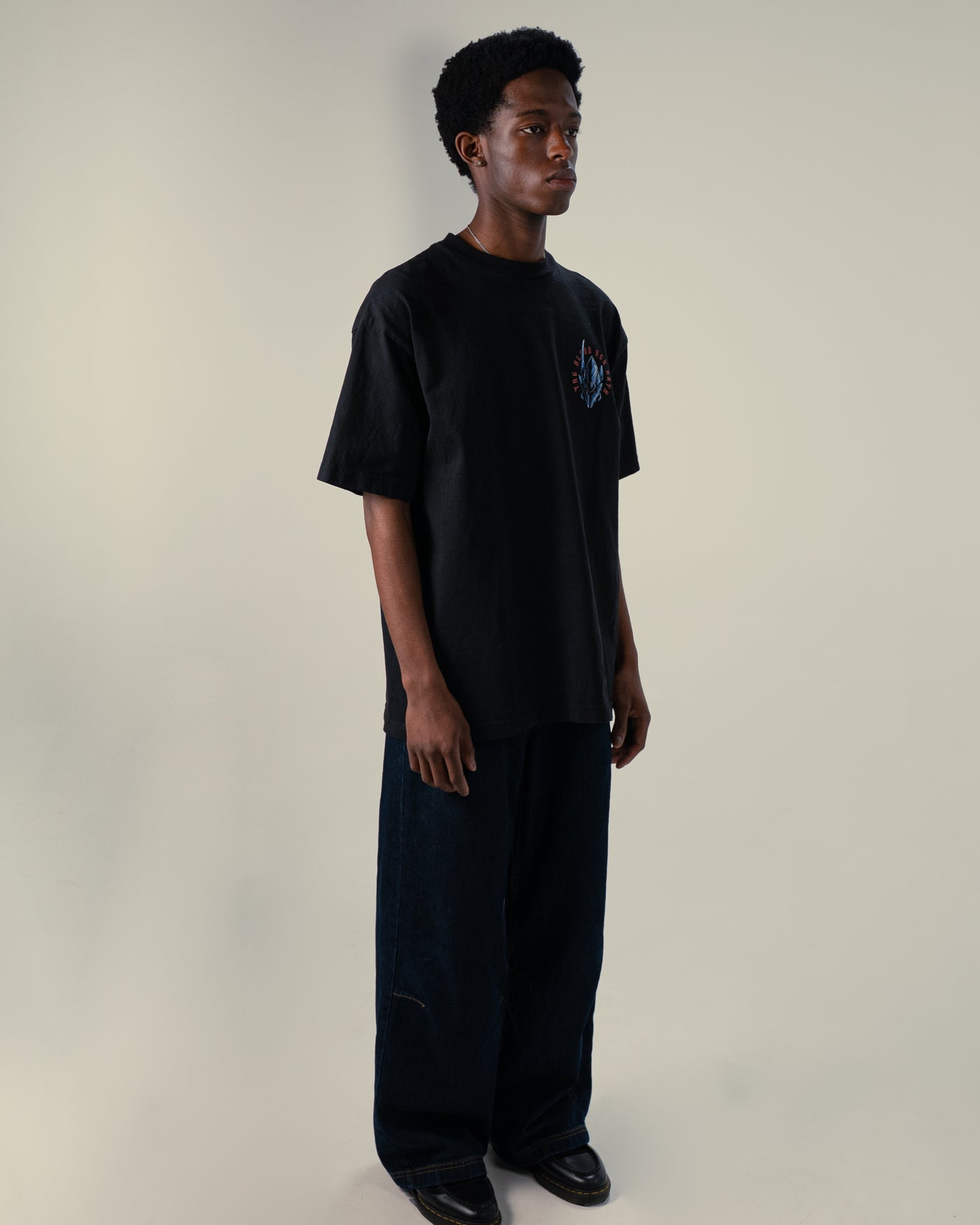 Blood-Red Commander Tee / Black