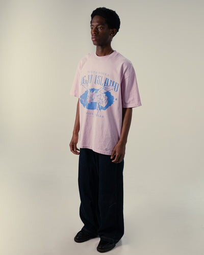Jeju Island Tee / Vacation Pink