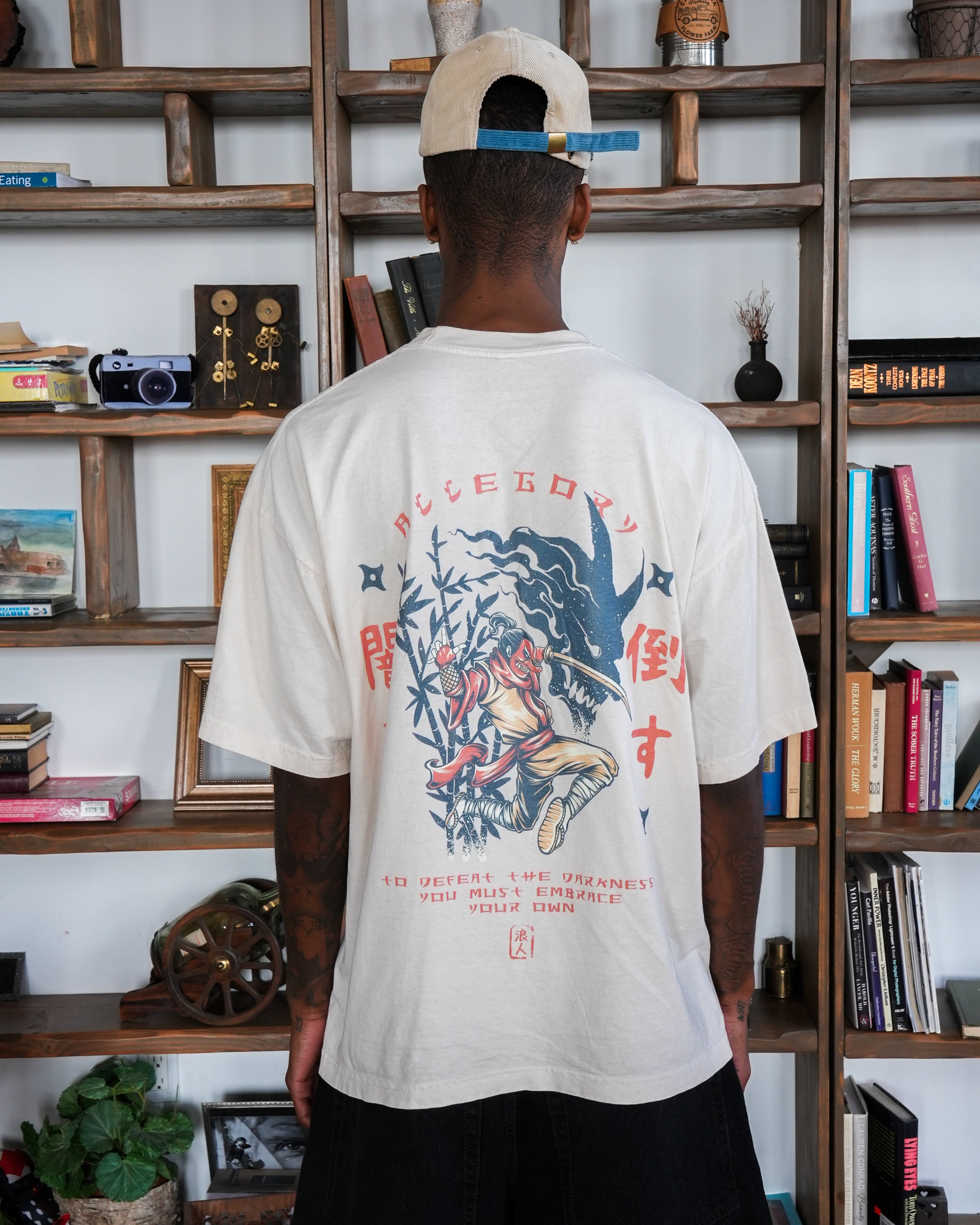 To Defeat The Darkness Tee-4