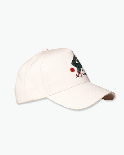 Behold Eagle Cotton Hat / Cream