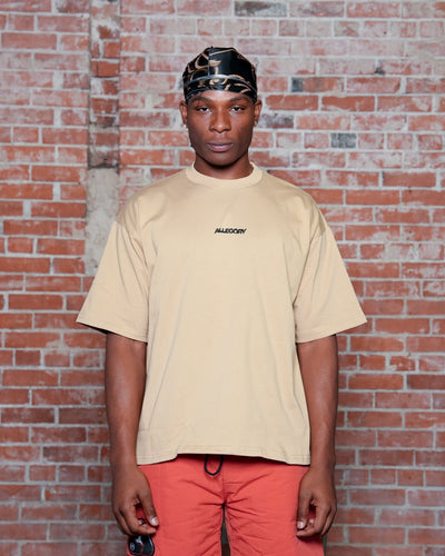 Masters Of Masters Heavyweight Cropped Fit  Tee / Gold / Black