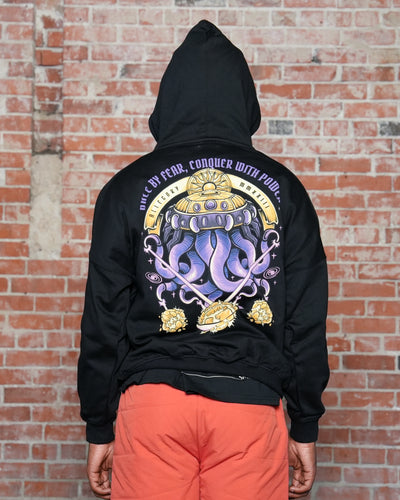 Frieza's Rule Heavyweight Hoodie / Black