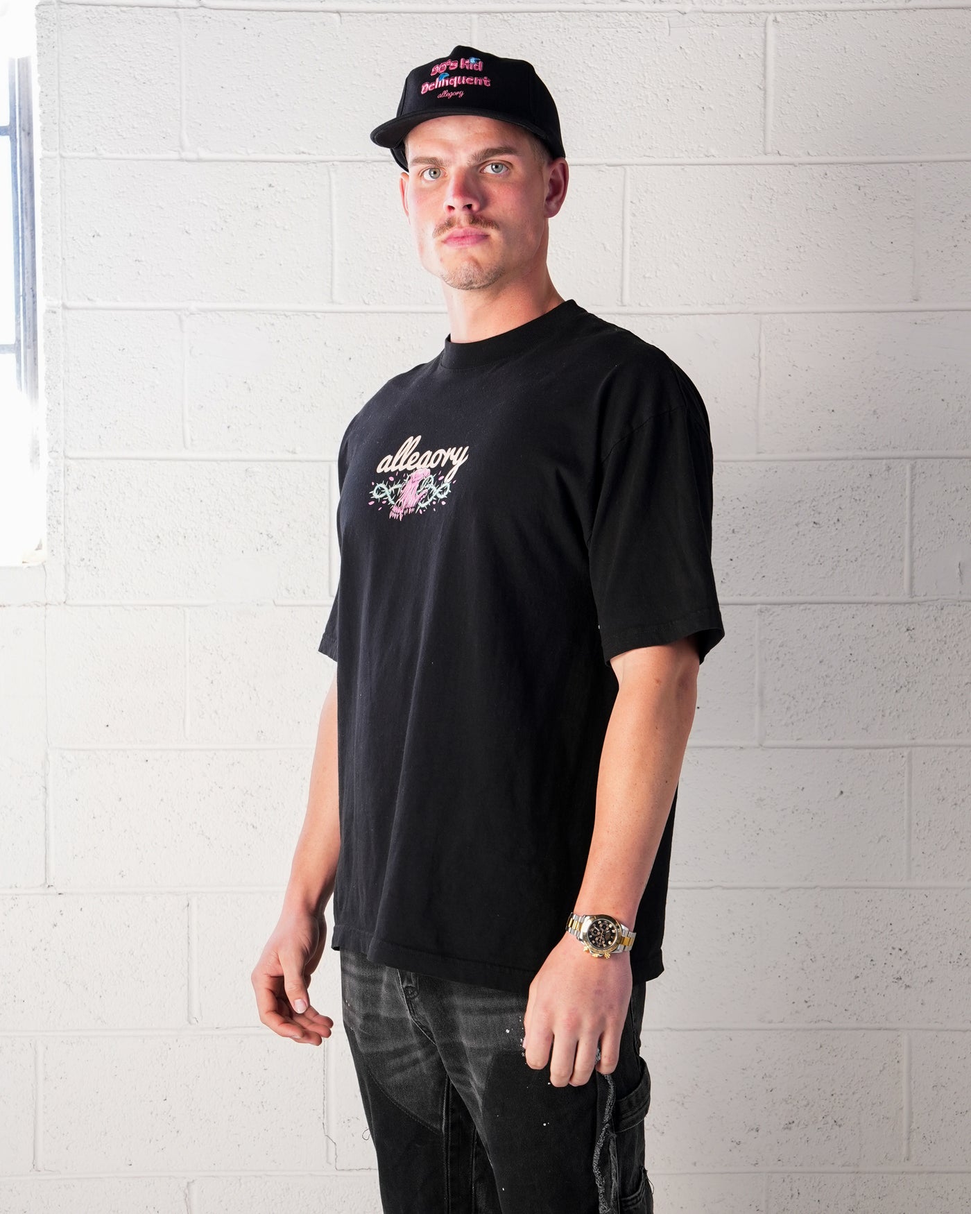 Rose Whip Kurama Tee / Black