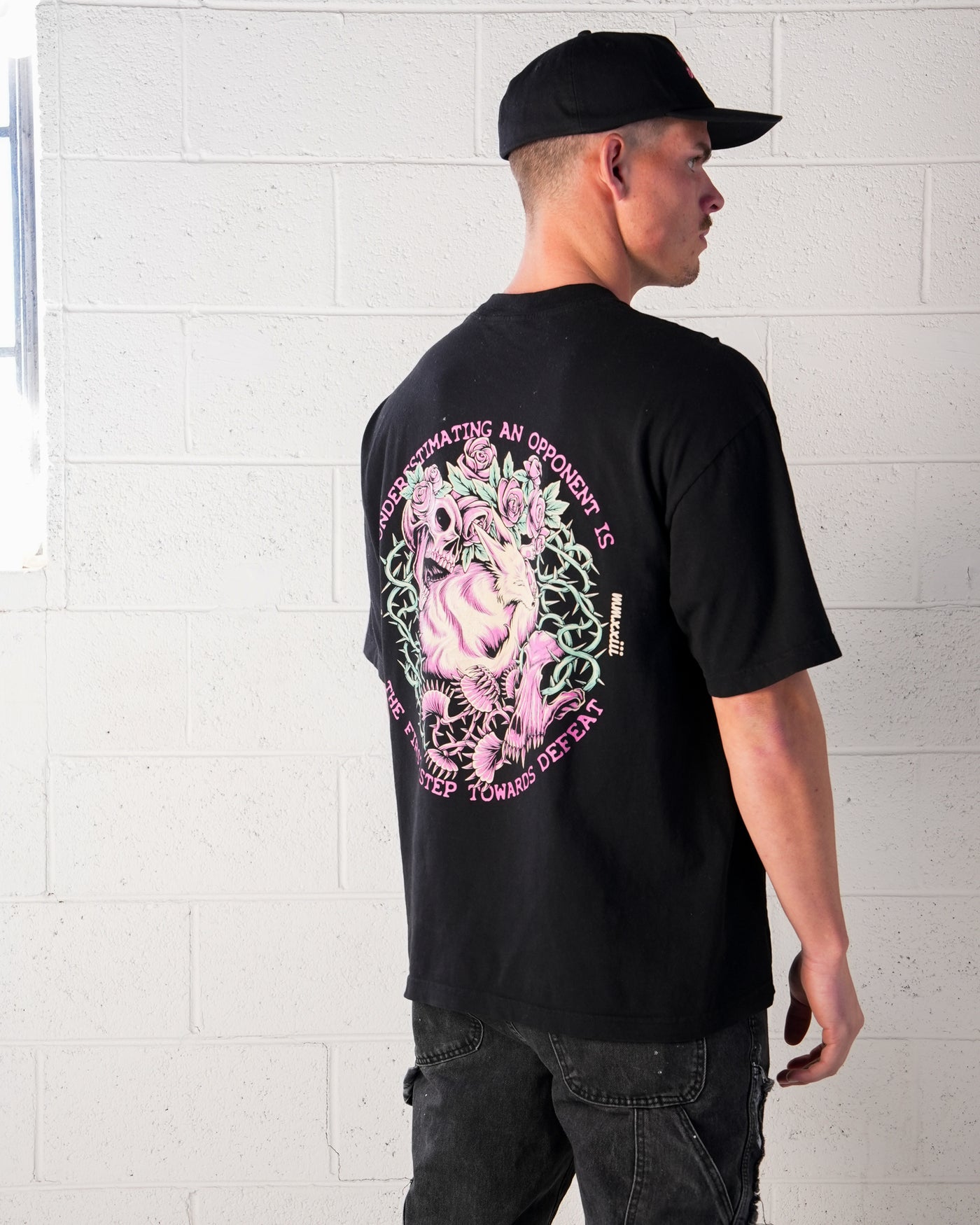 Rose Whip Kurama Tee / Black