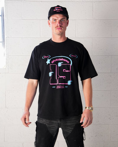 90's Kid Delinquent Tee / Black