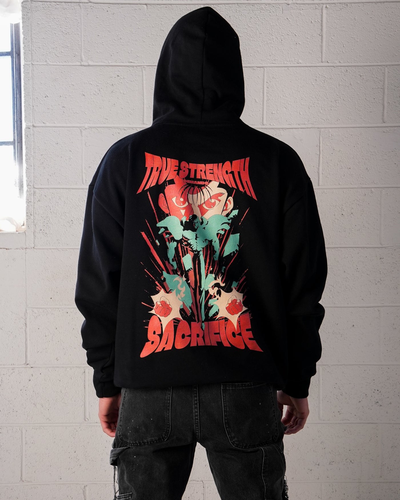 True Strength Sacrifice Hoodie / Black