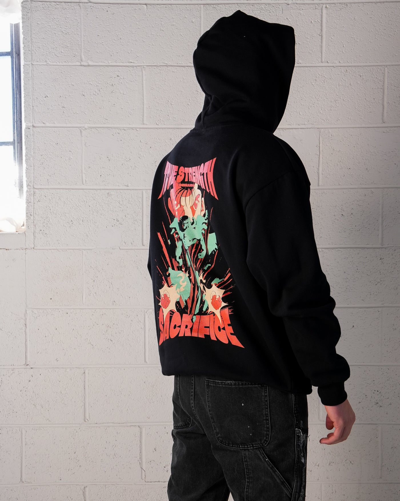 True Strength Sacrifice Hoodie / Black