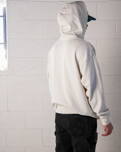 Kuwabara Baseball Card Hoodie / White