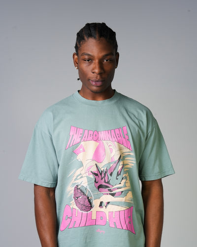 The Abominable Child Hiei Tee / Laurel Green