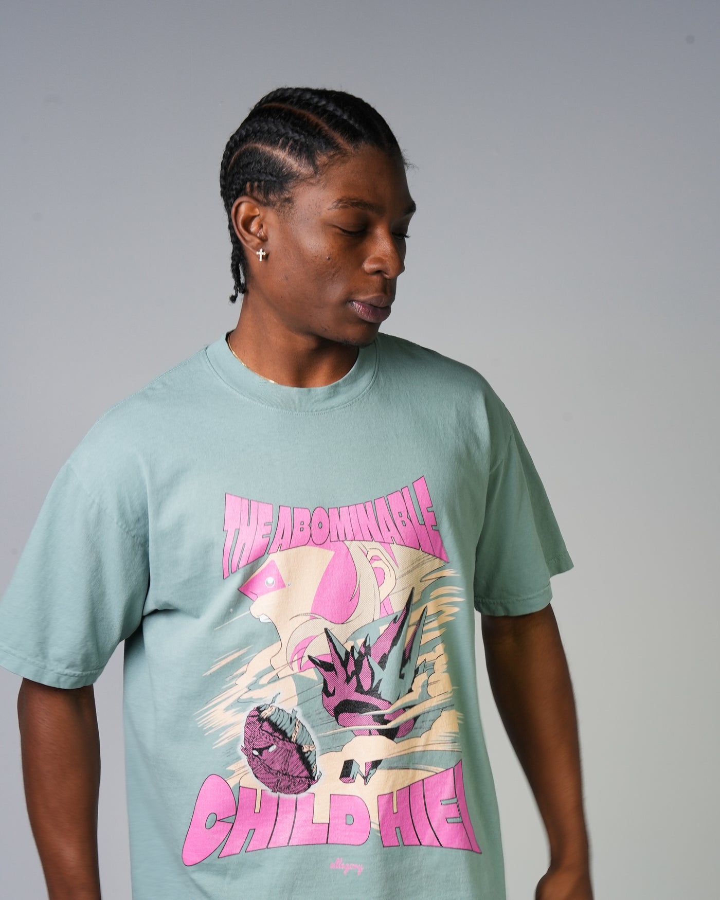 The Abominable Child Hiei Tee / Laurel Green