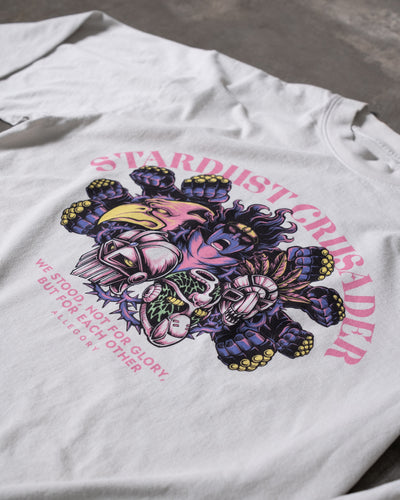 The Gang Stands Together Long Sleeve Tee / Off White