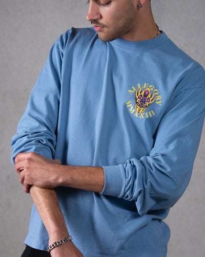 I Have A Dream Long Sleeve Tee / Sky Blue