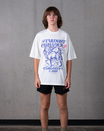 Stardust Crusaders In Egypt, Circa 1989 Tee / Off White