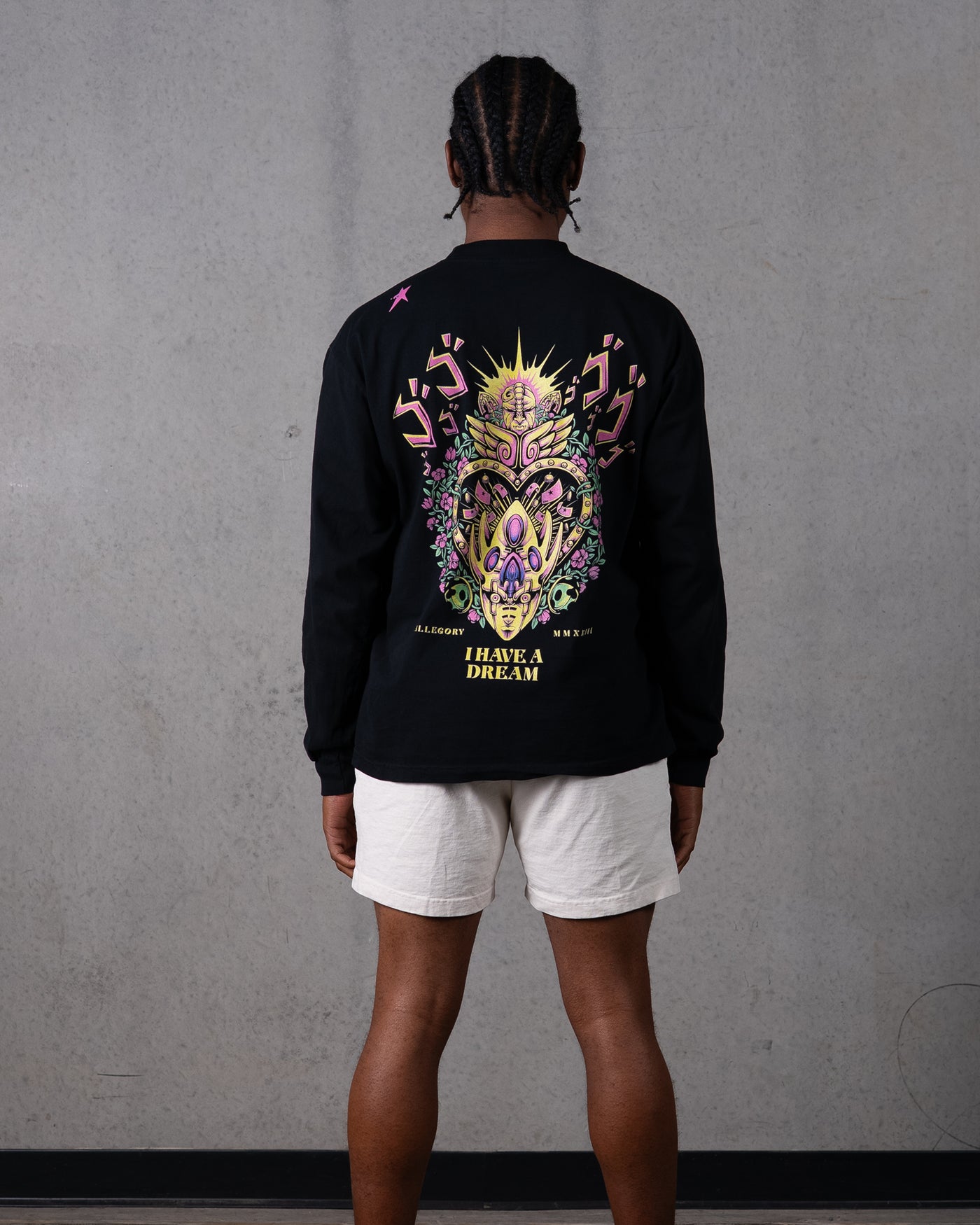 I Have A Dream Long Sleeve Tee / Black