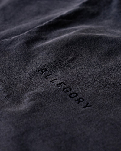 The Demon Back Long Sleeve Tee / Vintage Black