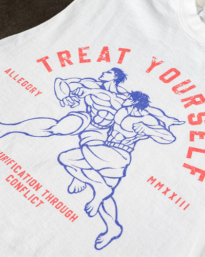 Treat Yourself Cut-Off Tank / Off White