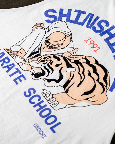 Shinshinkai Karate School Cut-Off Tank / Off White