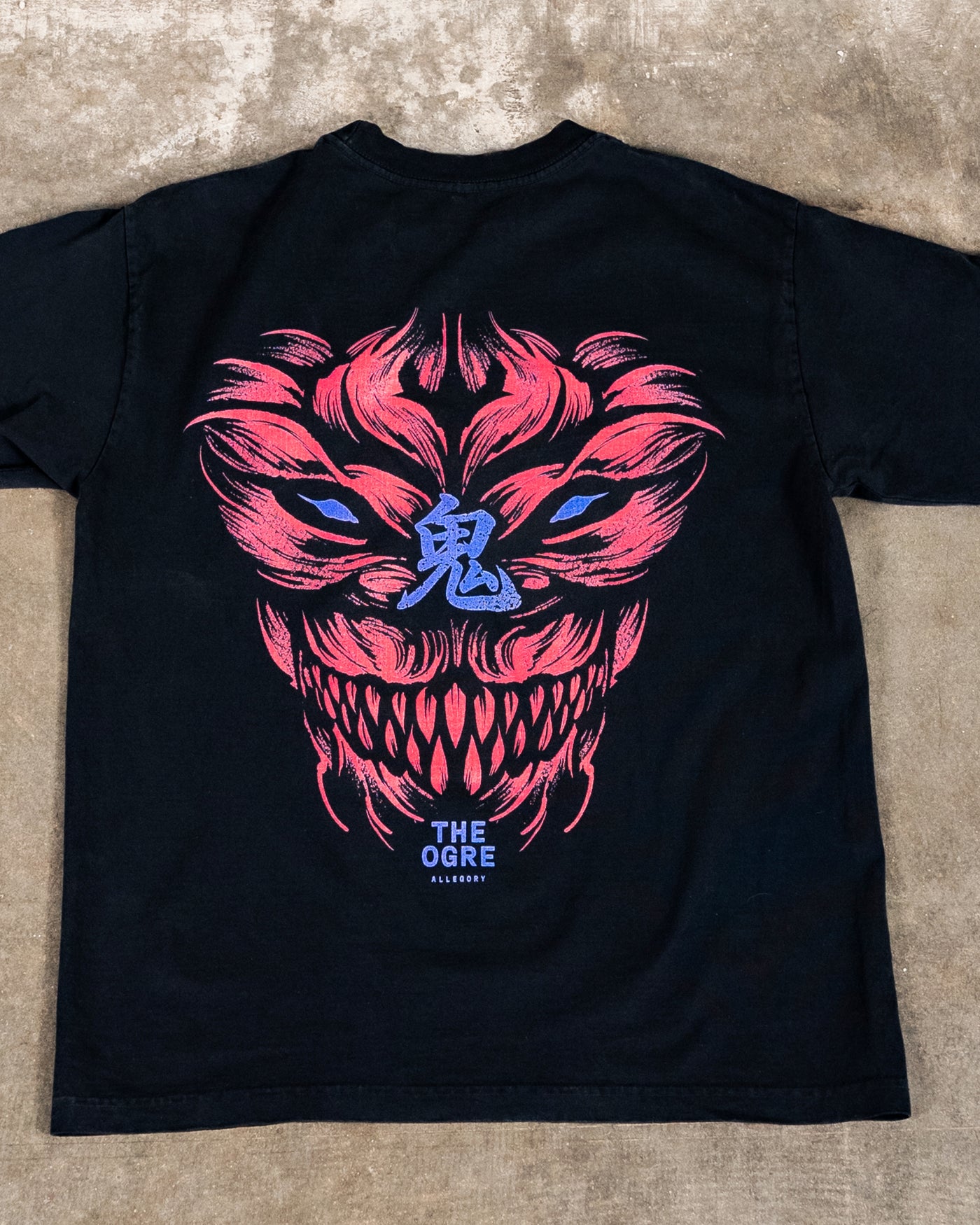 The Demon Back Tee / Black