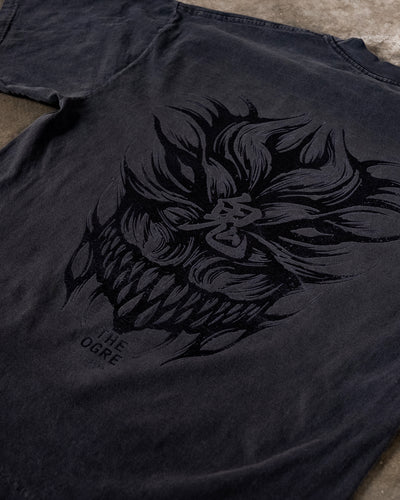 The Demon Back Tee / Vintage Black