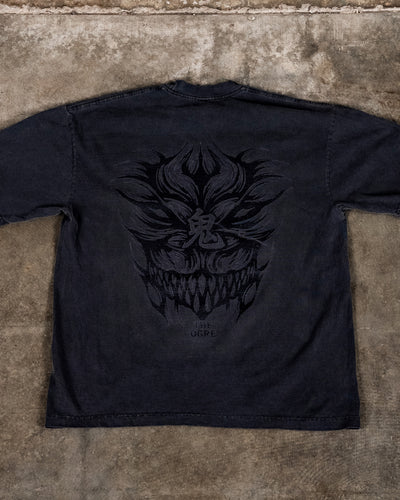 The Demon Back Tee / Vintage Black