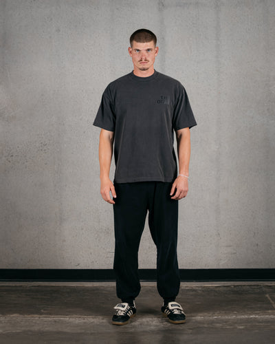 The Demon Back Tee / Vintage Black