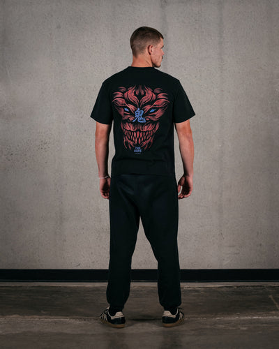 The Demon Back Tee / Black