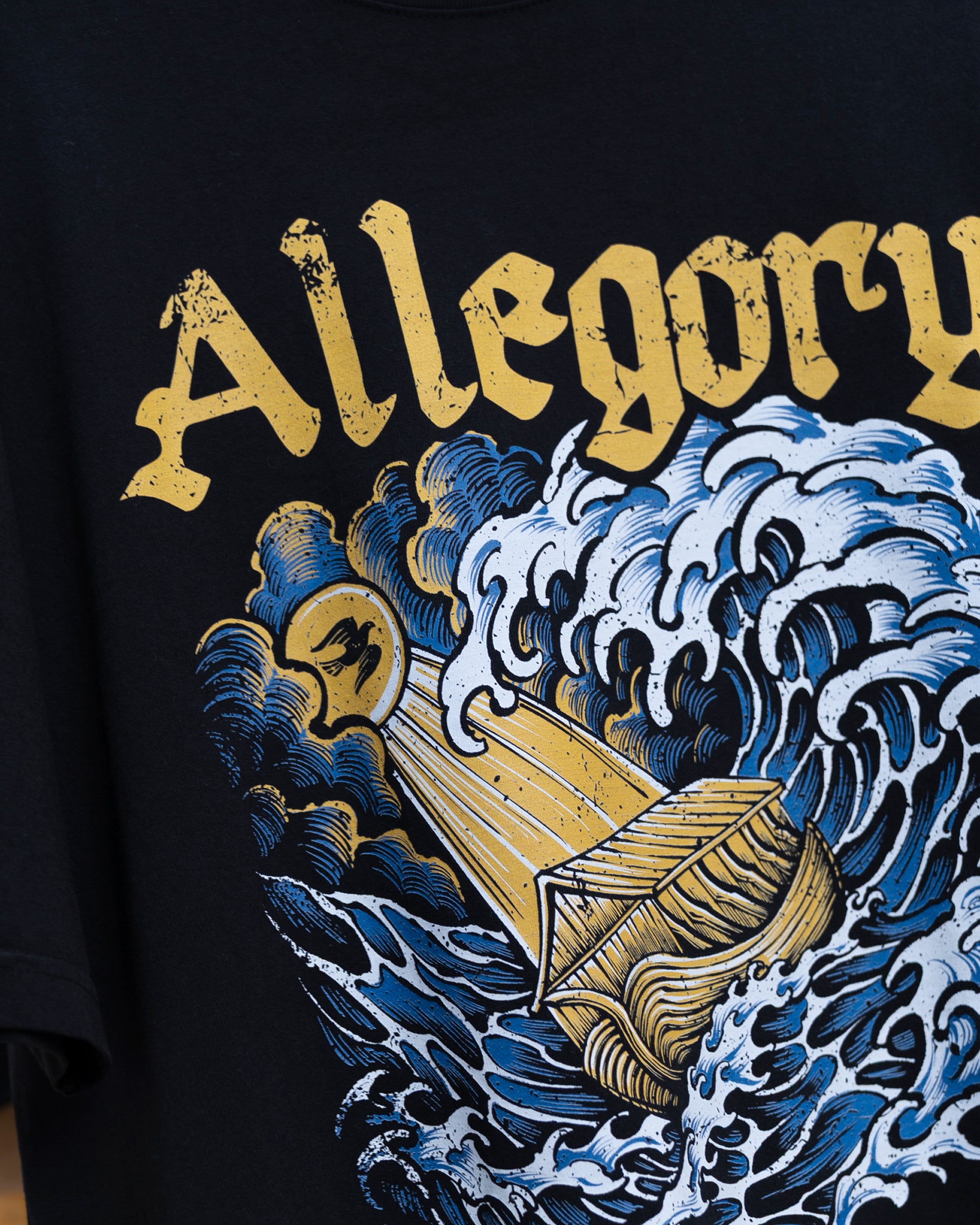 The Flood Tee / Black-6