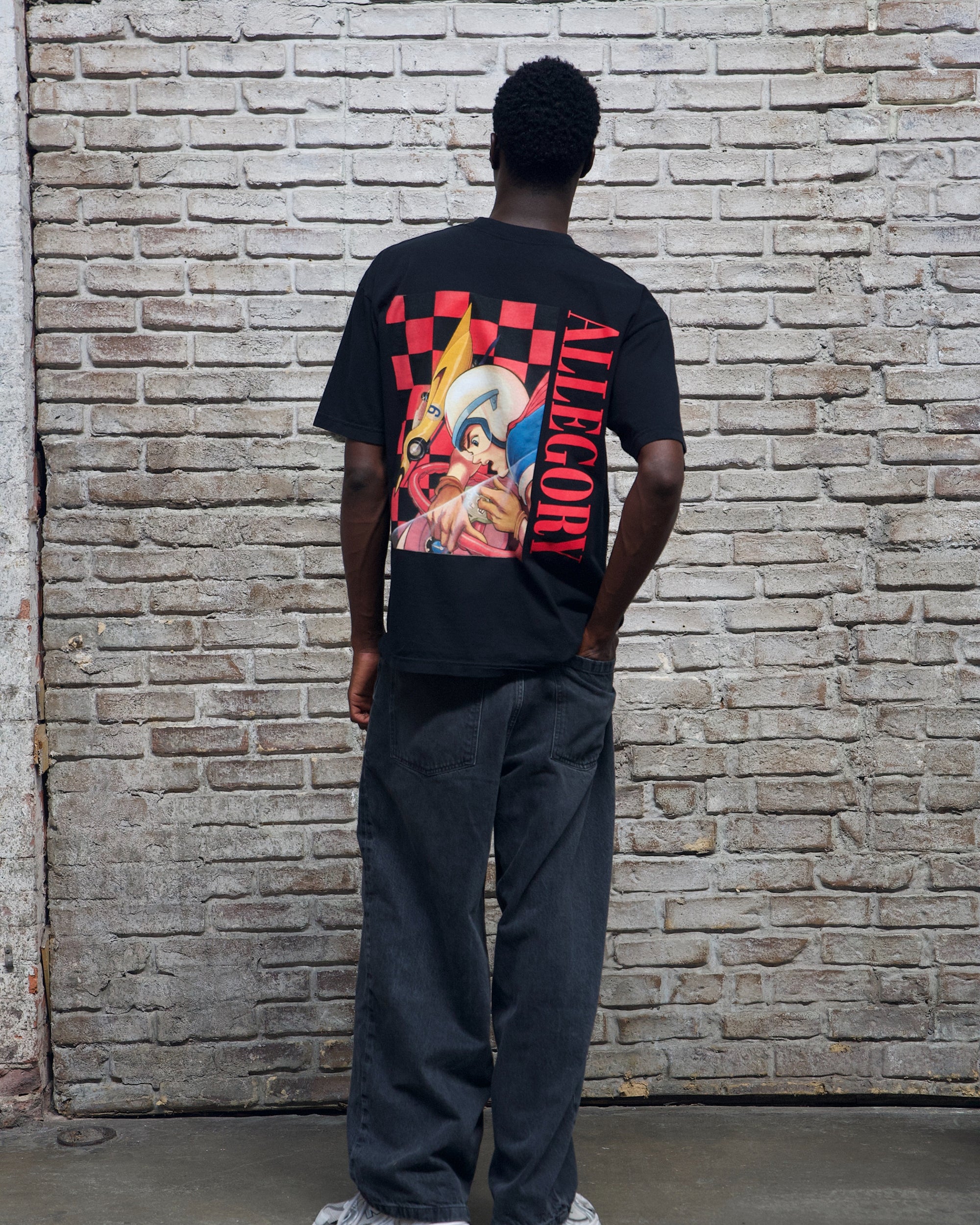 Shooting Star x Mach 5 For Speed Racer™ Tee / Black-5