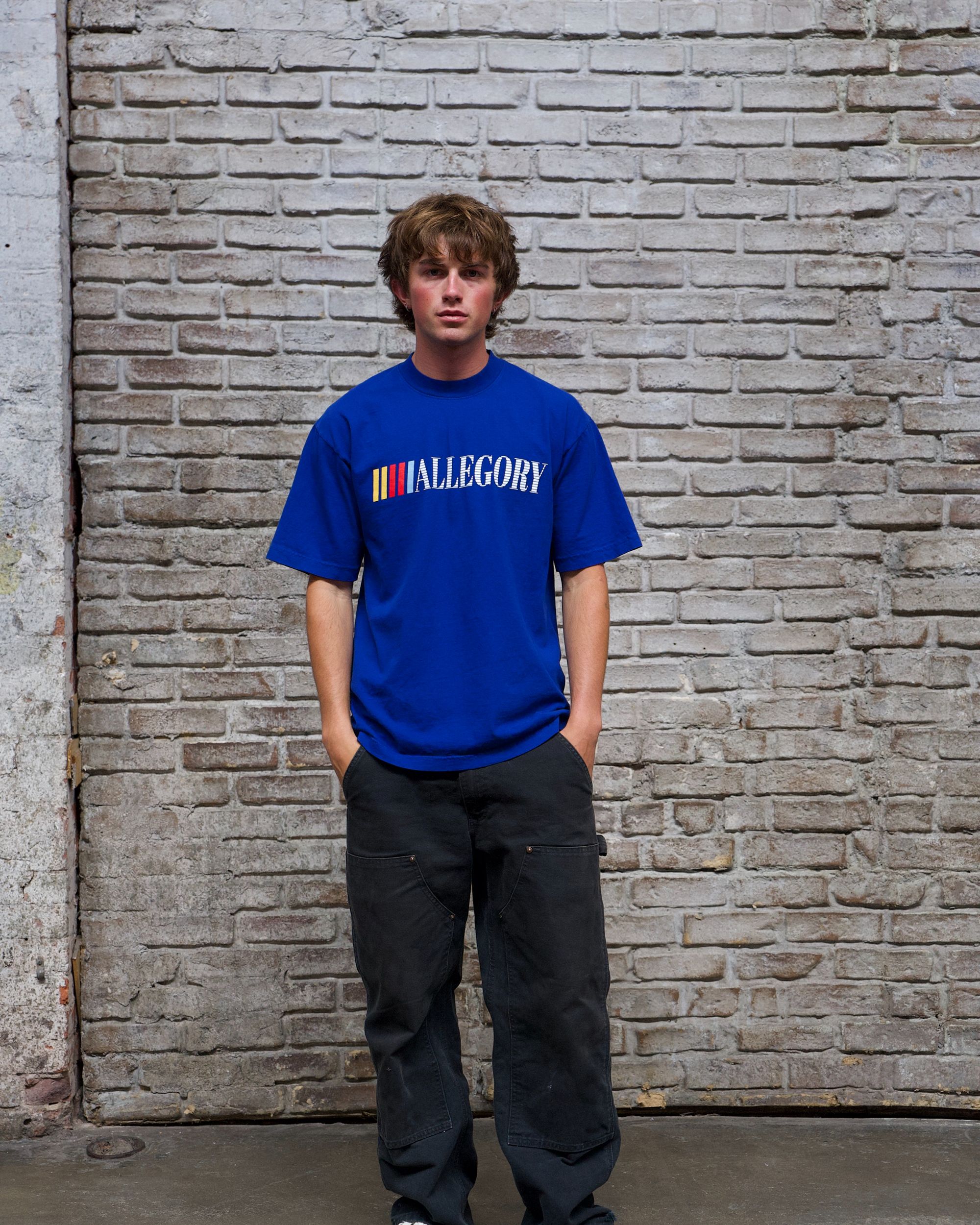 Pit Crew L027 Emblem Tee / Blue-9