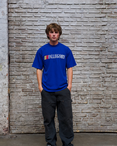 Pit Crew L027 Emblem Tee / Blue
