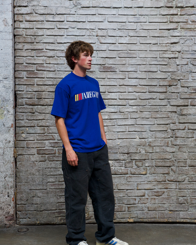 Pit Crew L027 Emblem Tee / Blue