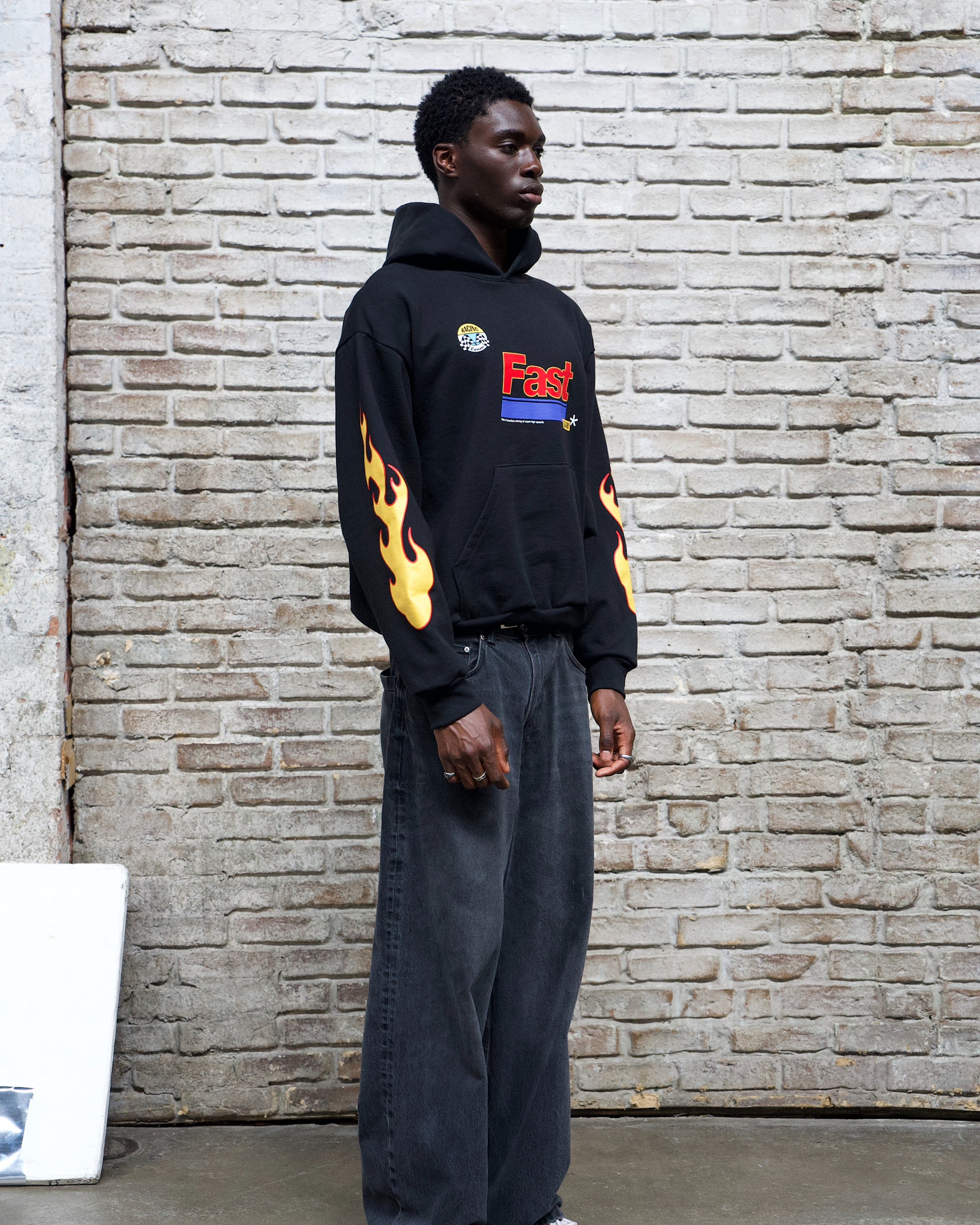 Fast* Hoodie / Black-6