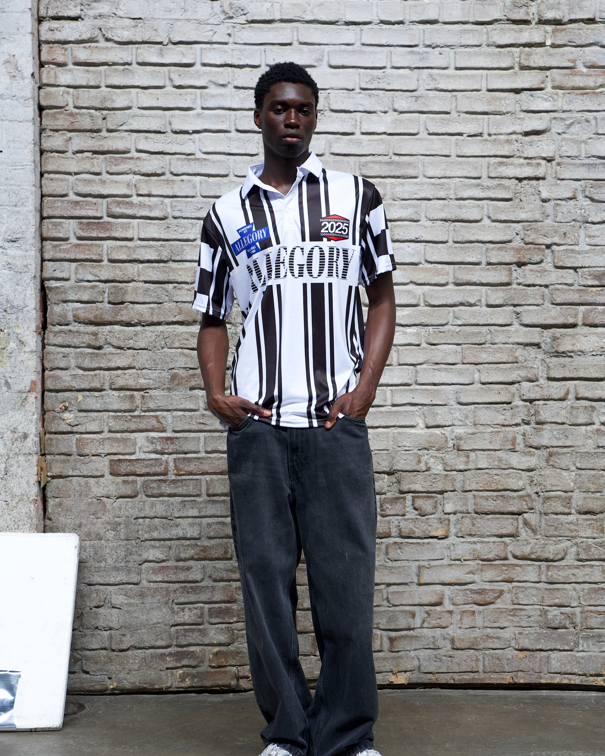 Allegory Racing Polo / Black-4