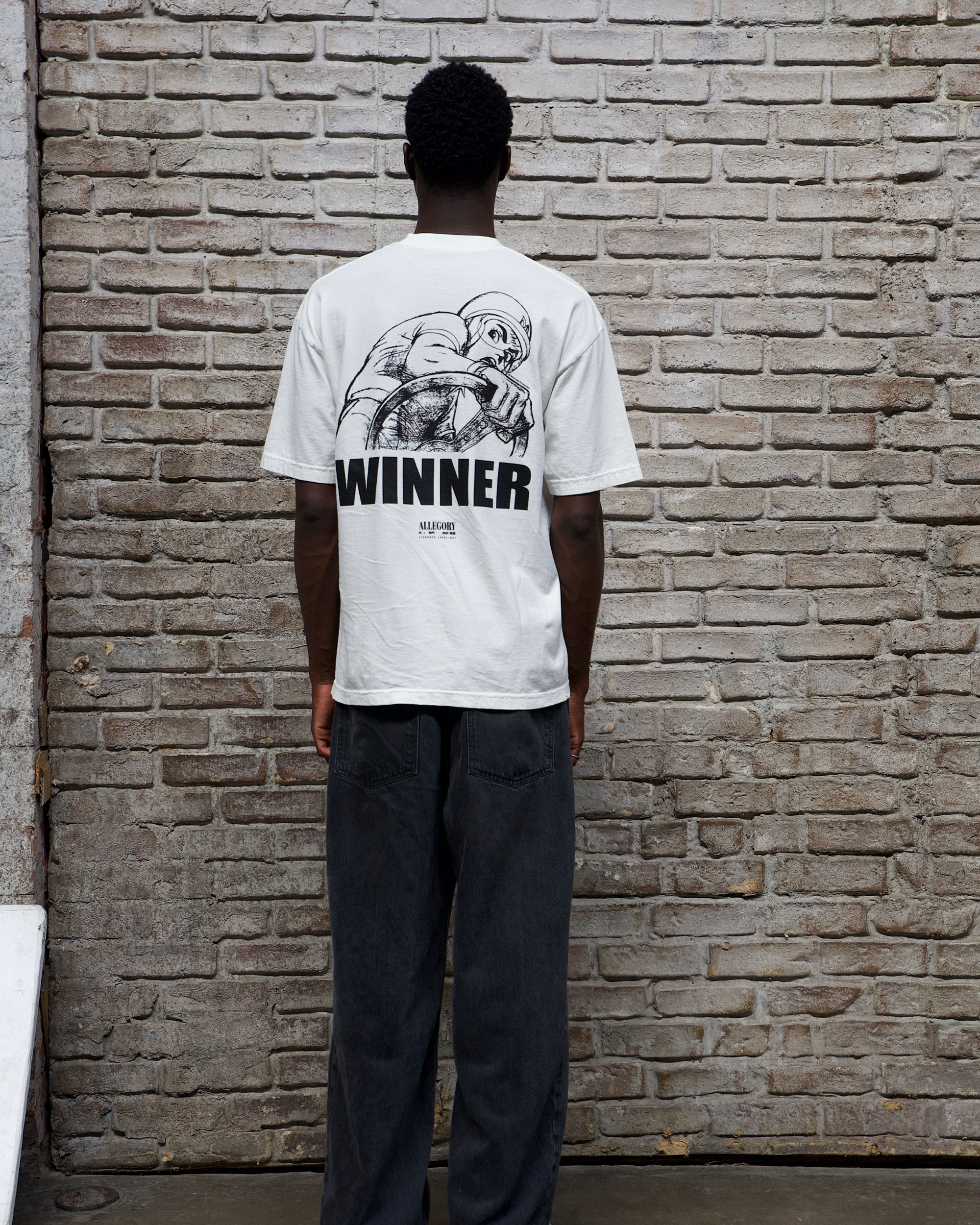 Winner For Speed Racer™ Tee / Off White-5