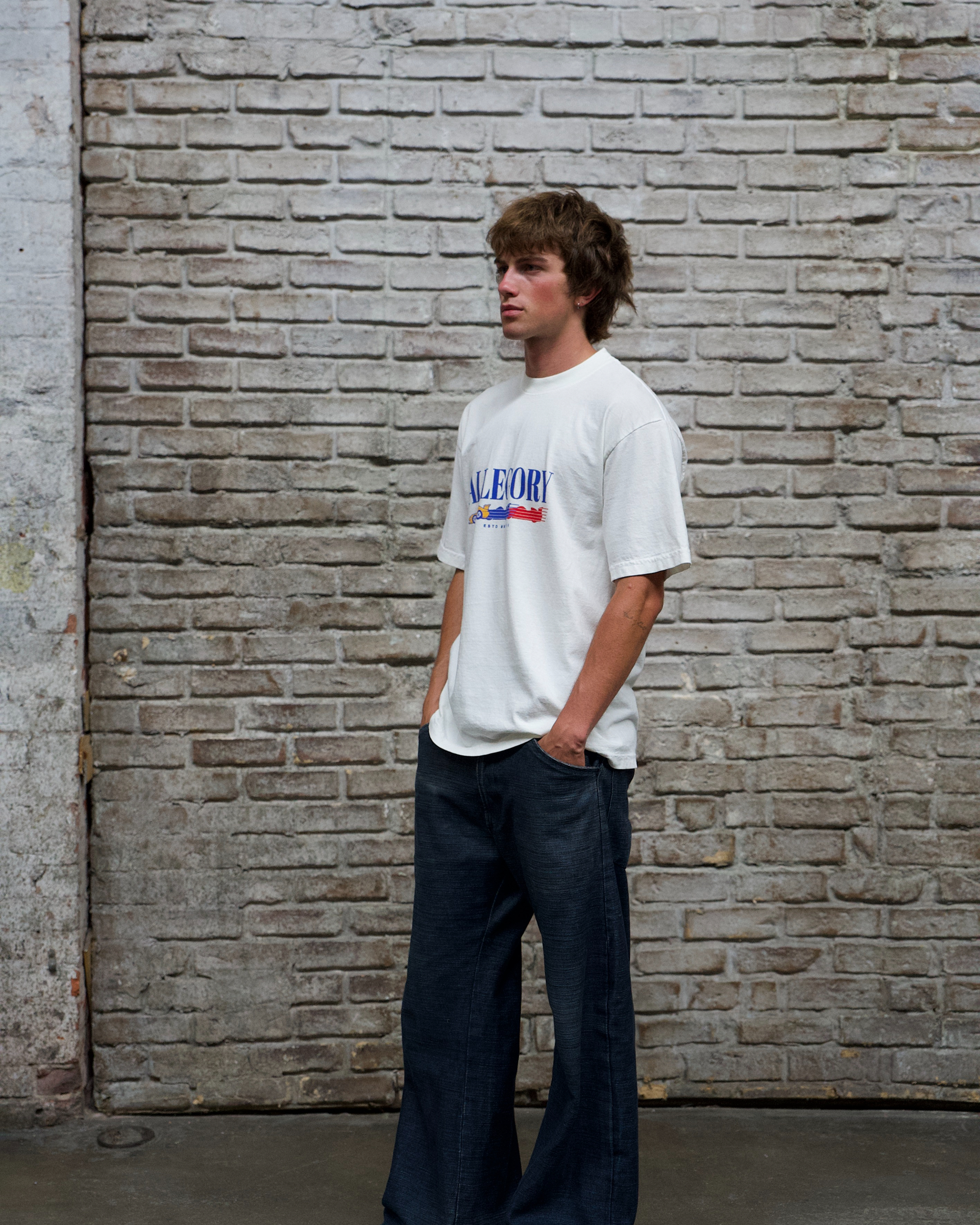 Allegory Gradient Car Tee / Off White-6