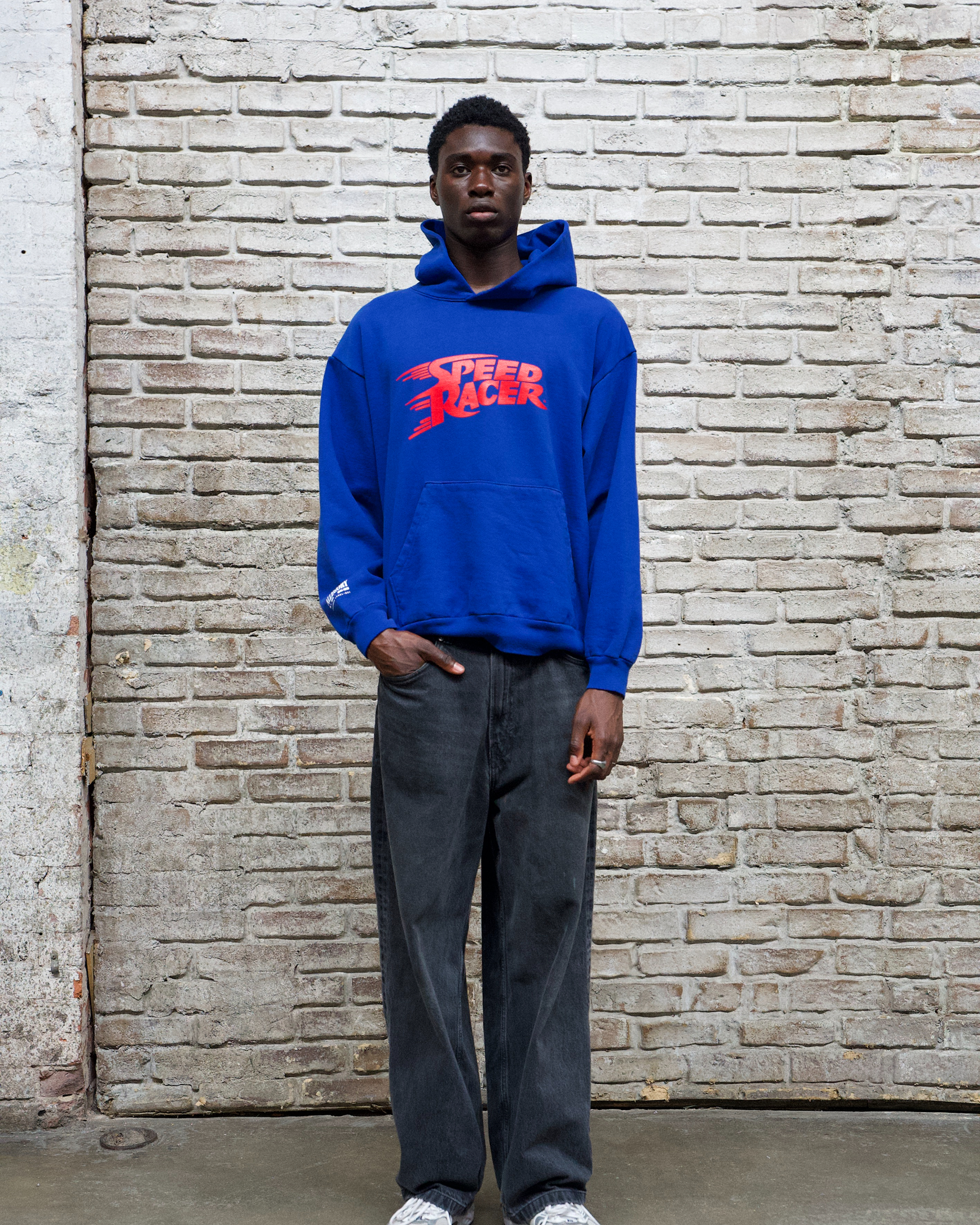 Go Speed Go! For Speed Racer™ Hoodie / Royal Blue-5