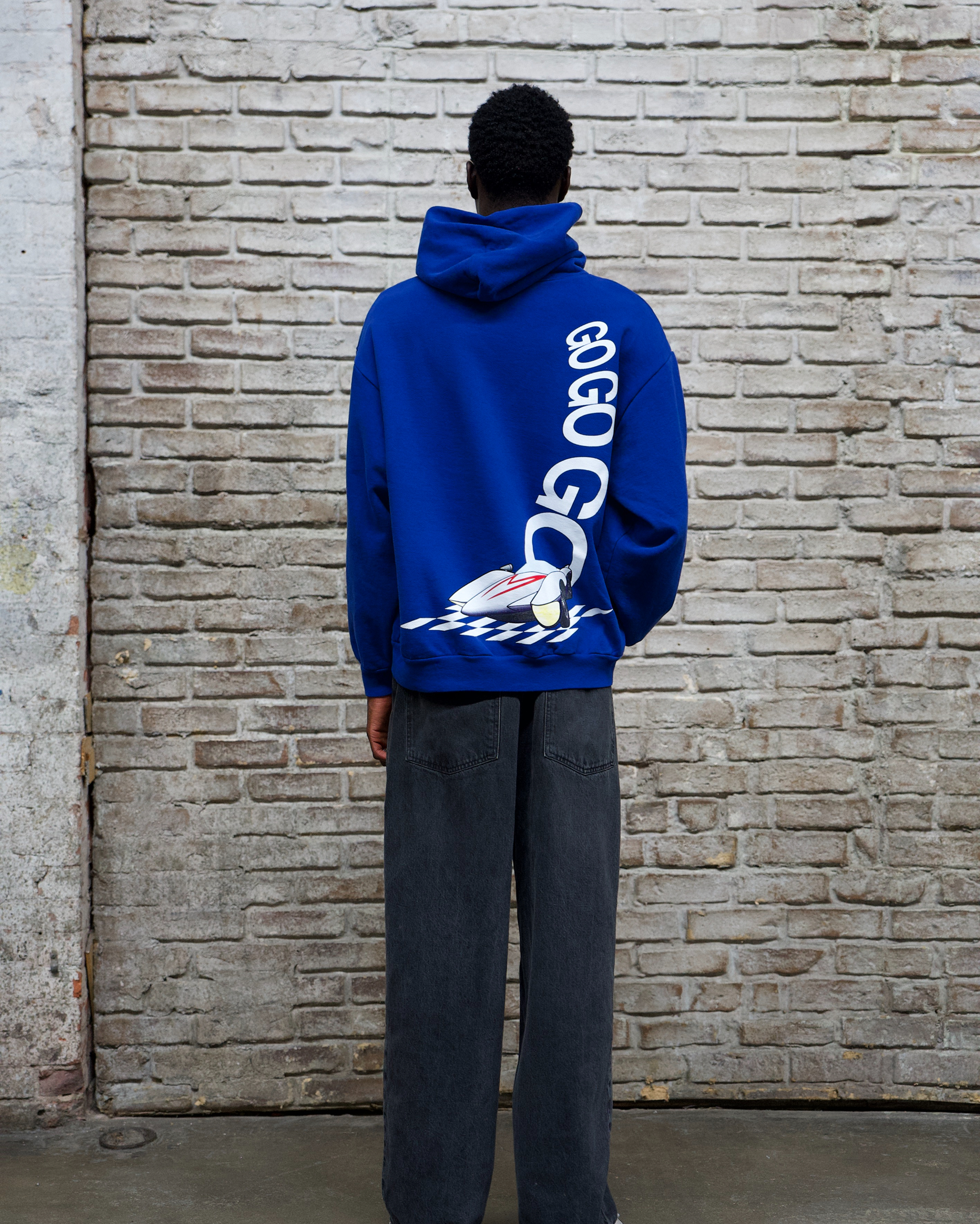 Go Speed Go! For Speed Racer™ Hoodie / Royal Blue-6