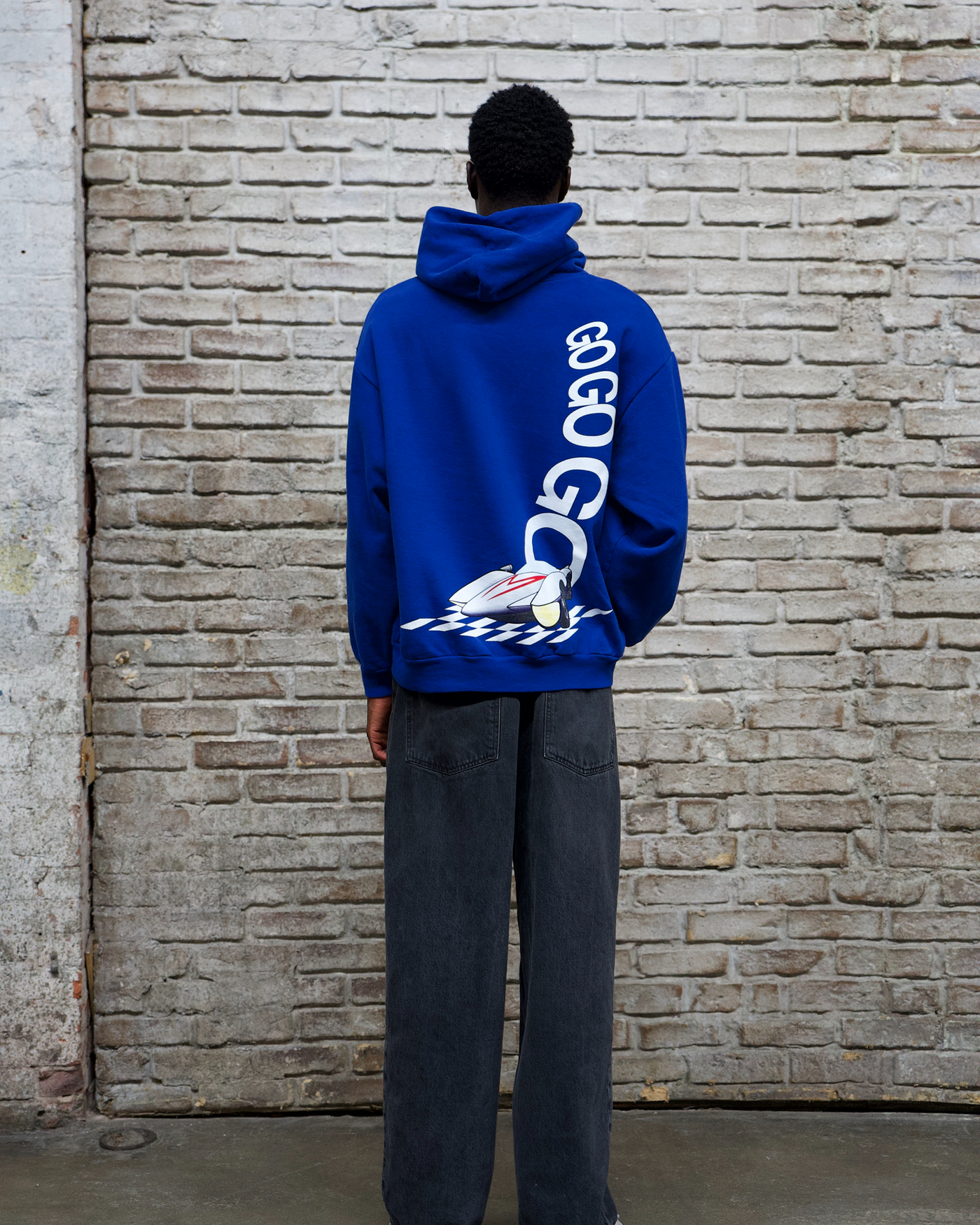 Go Speed Go! For Speed Racer™ Hoodie / Royal Blue