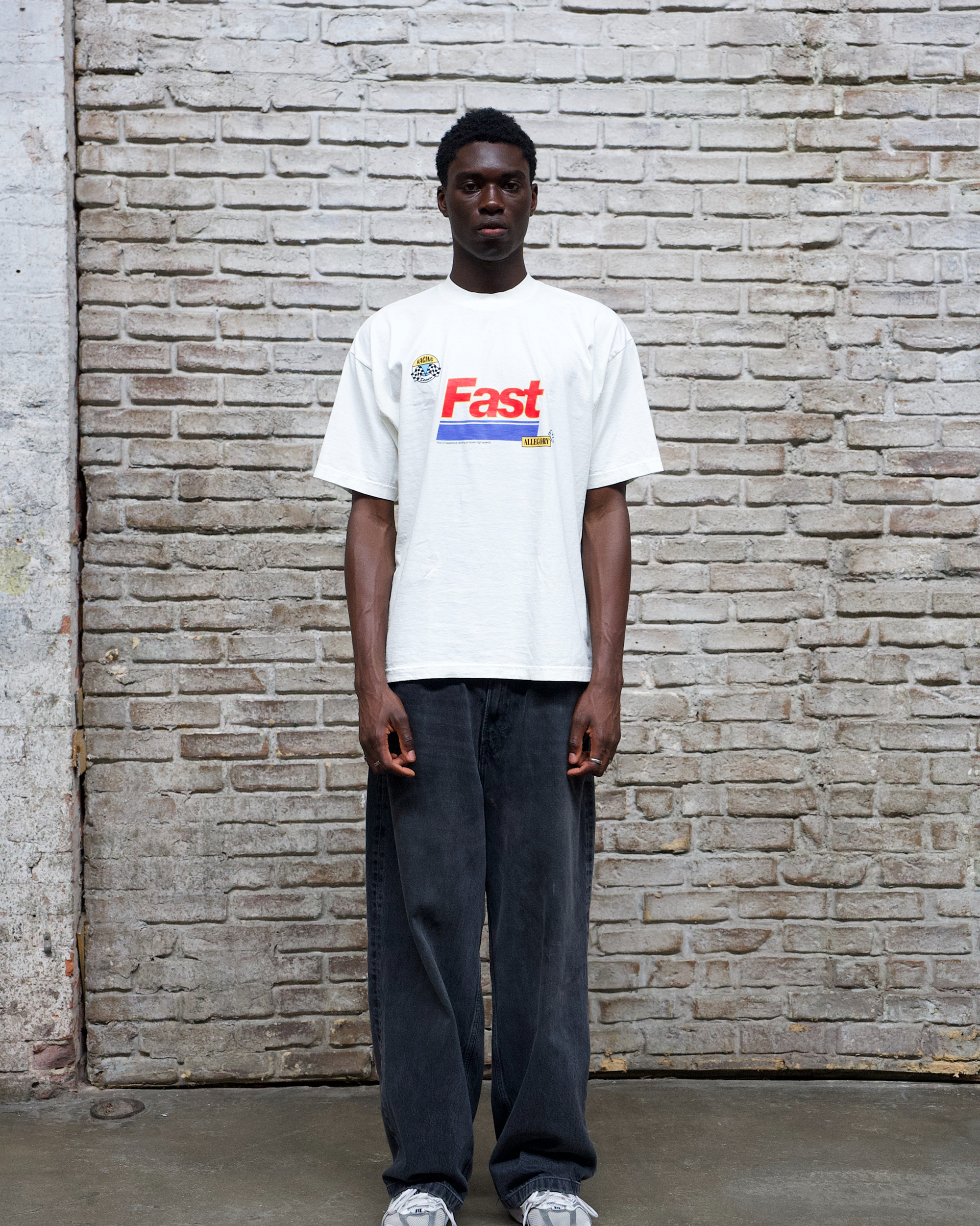 Fast* Tee / Off White-5