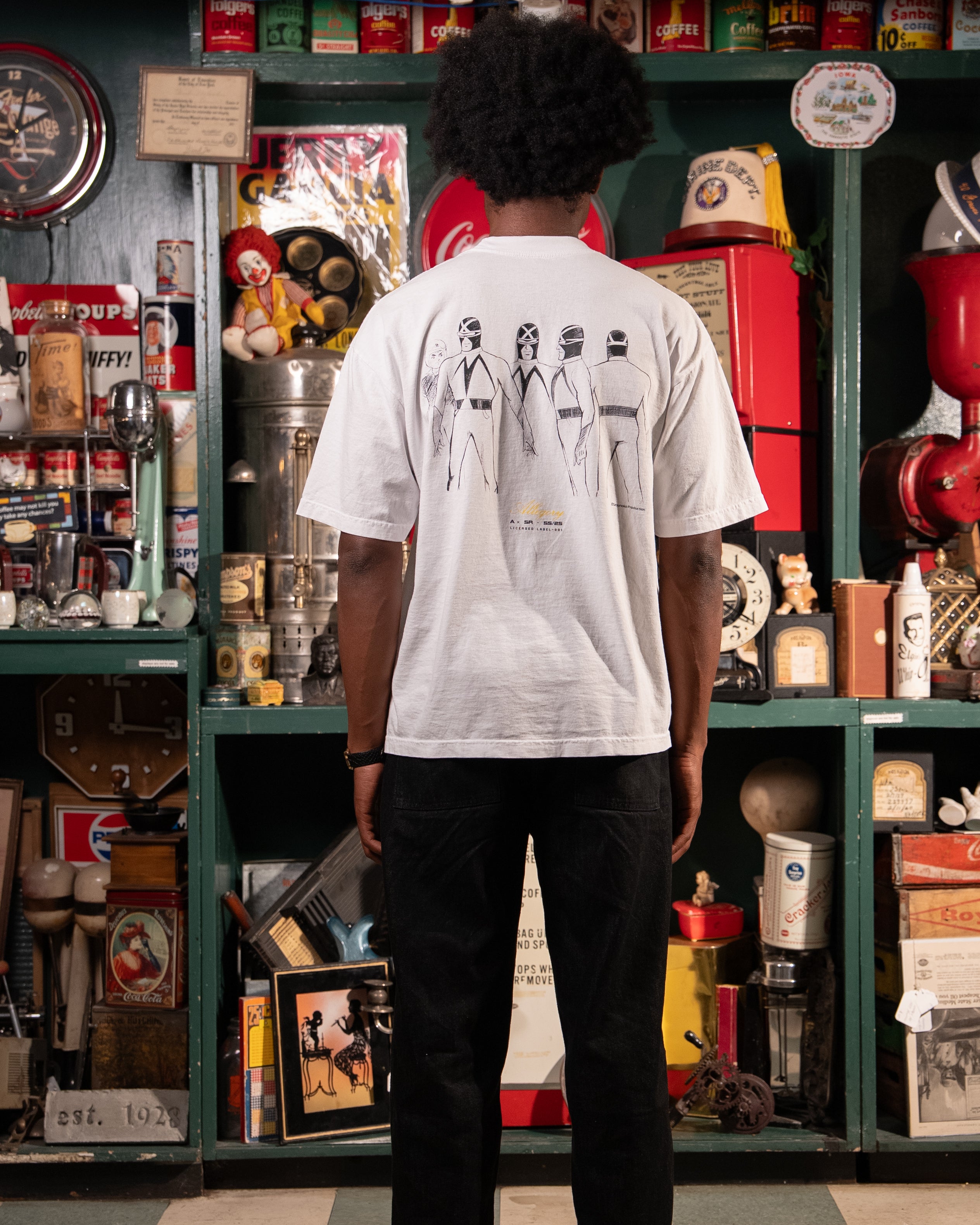 The Masked Racer For Speed Racer™ Tee / Off White-7