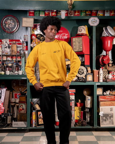 Shooting Star For Speed Racer™ Crewneck / Vibrant Yellow