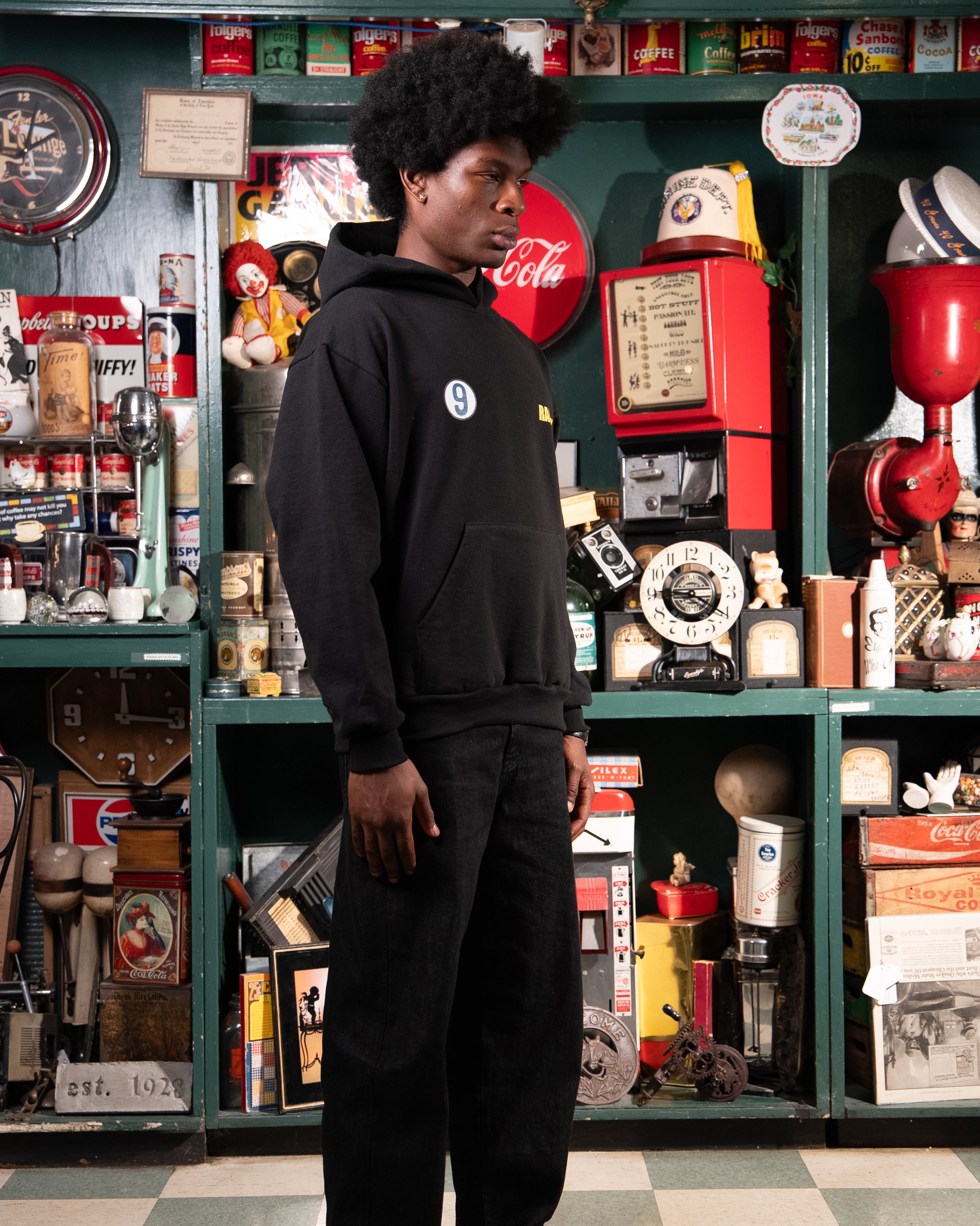 Car No.9 For Speed Racer™ Hoodie / Black-6