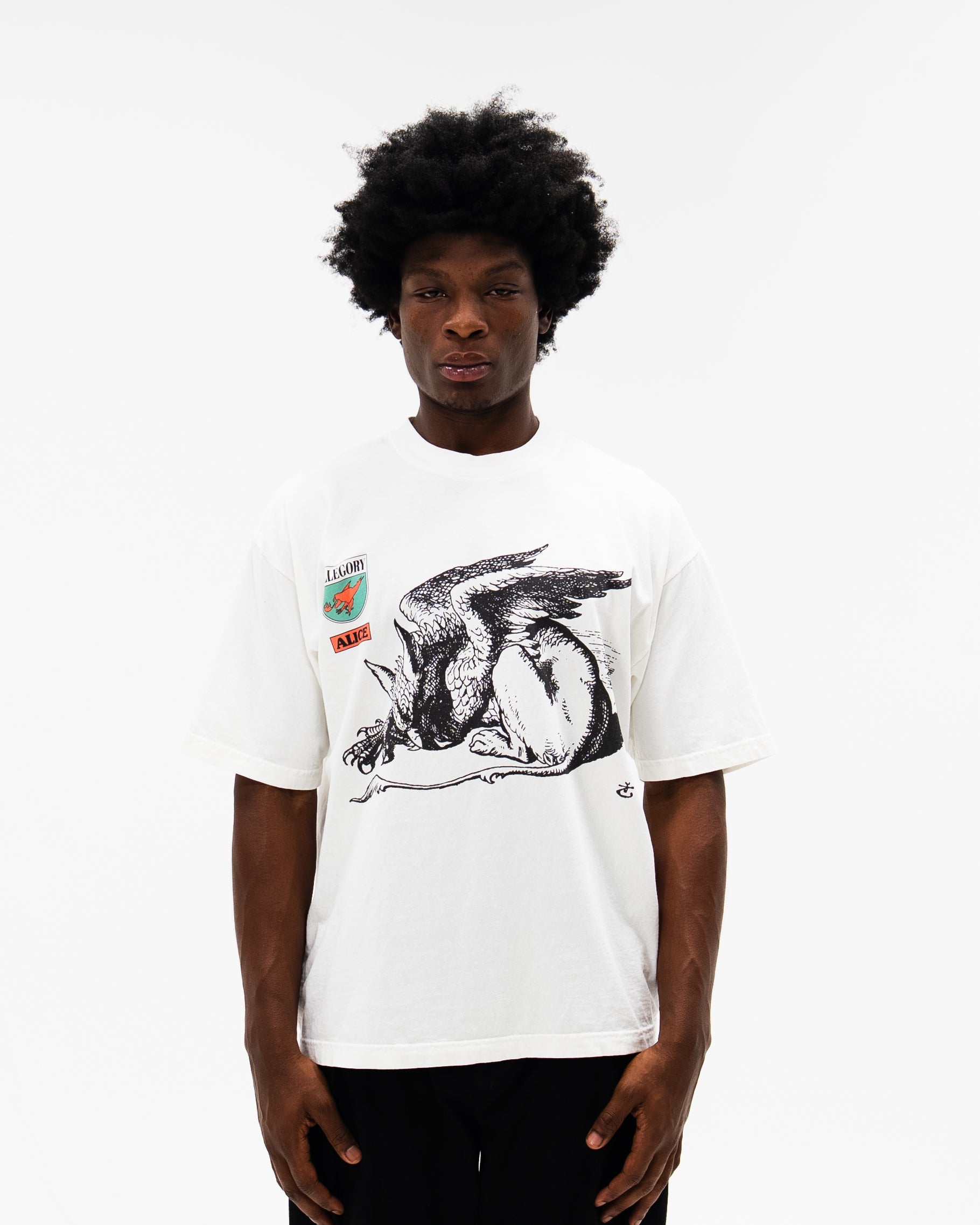 Gryphon Tee / Off White-3