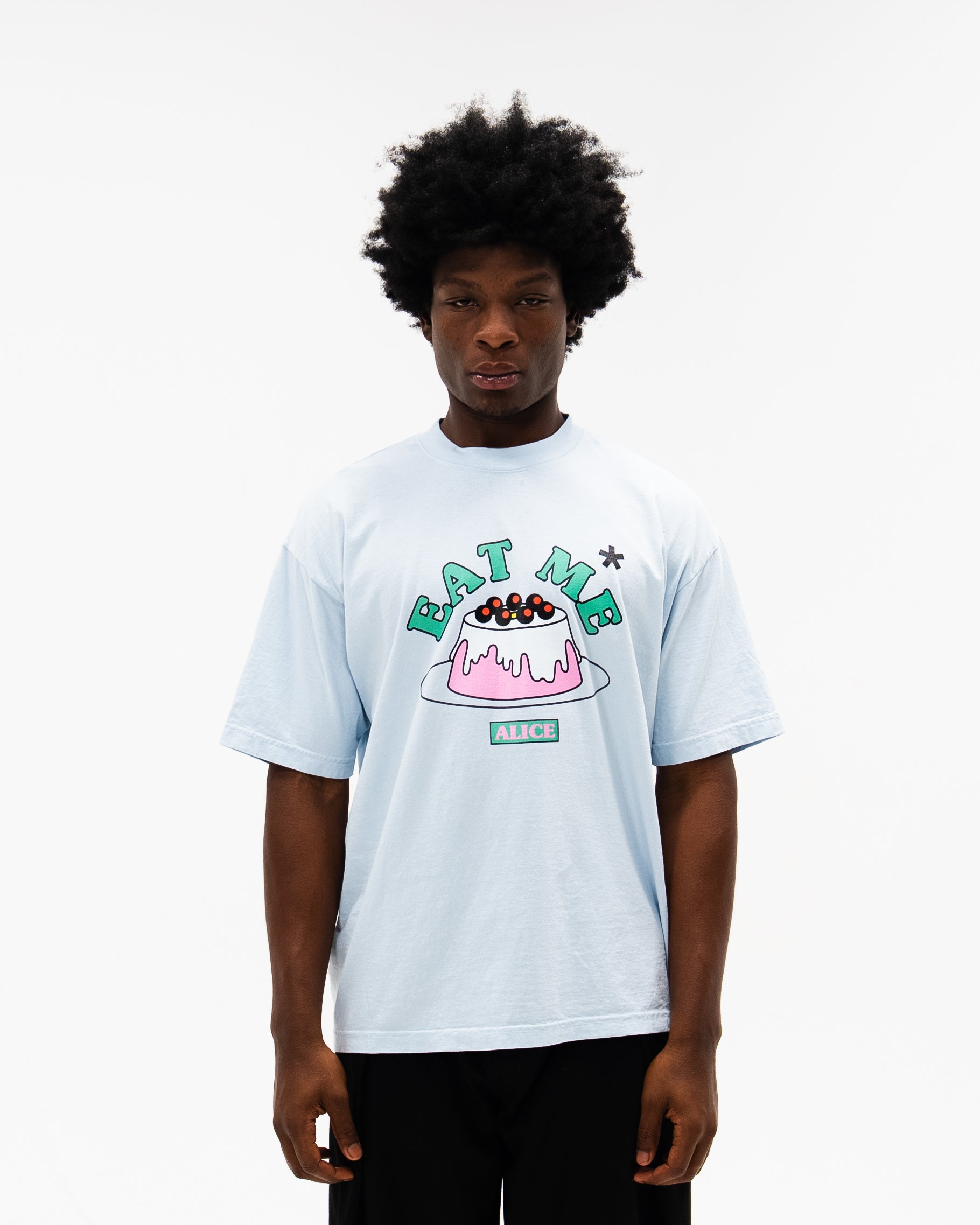 Eat Me Tee / Cloud Blue-3