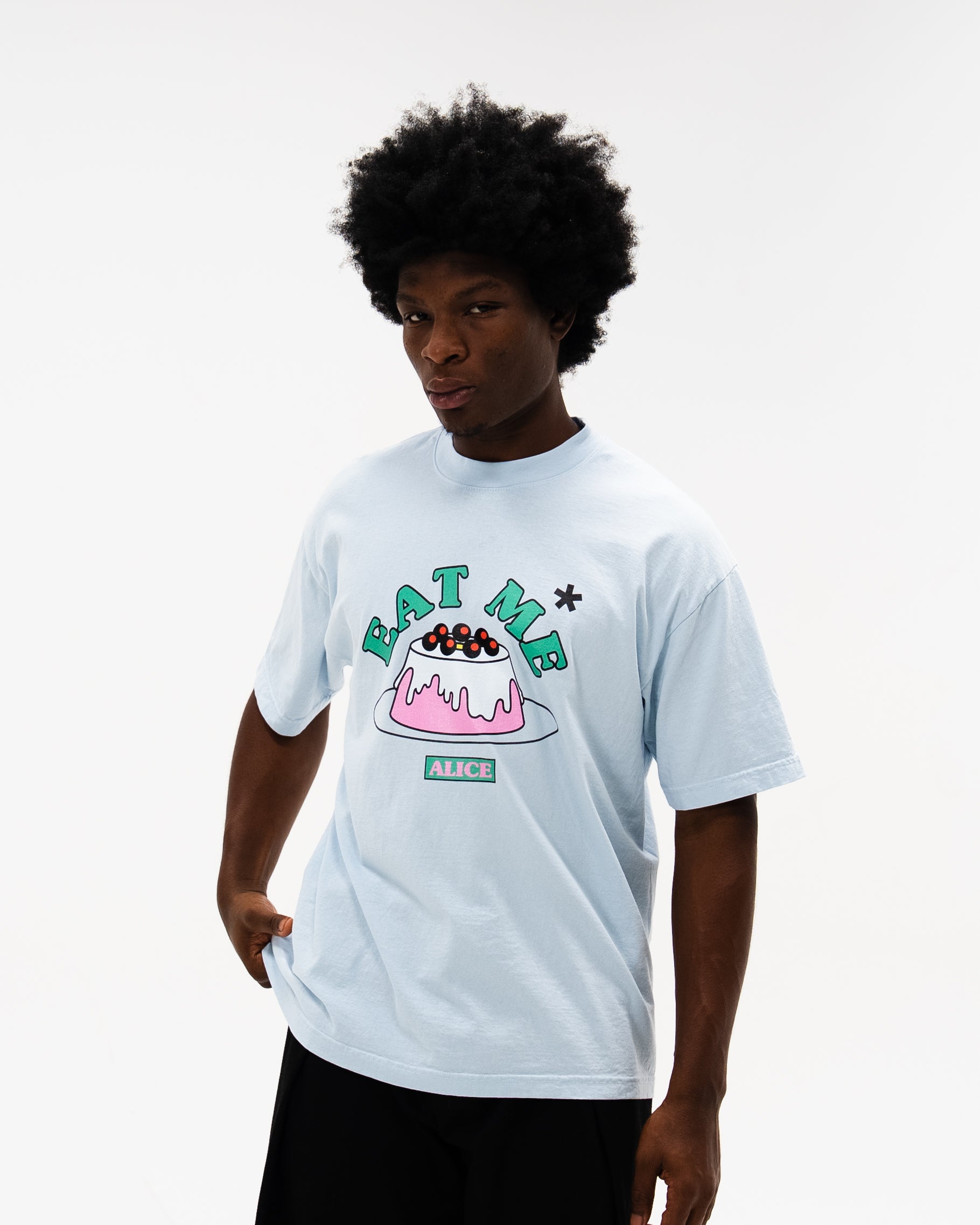 Eat Me Tee / Cloud Blue-6