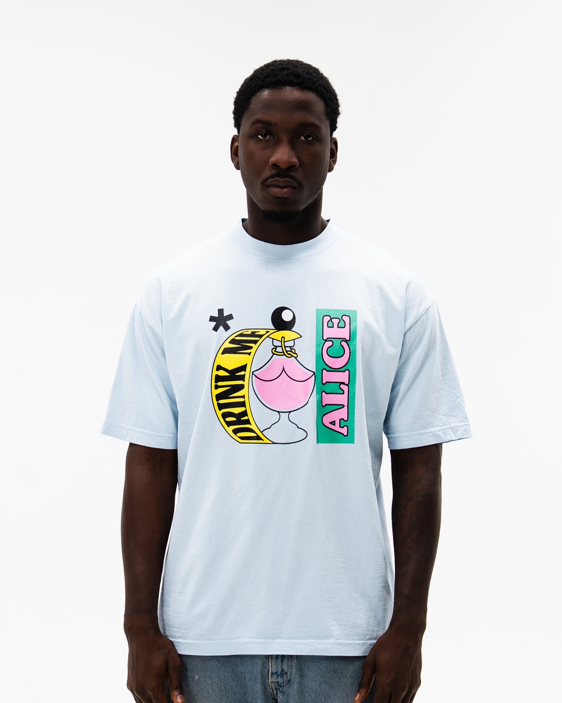 Drink Me Tee / Cloud Blue-3